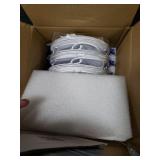 Ensenior 6 Pack 6 Inch LED Recessed Light, Dimmable, 6000K Clear White, 1200LM High Brightness, 12W 120V, Damp Rated, Ultra-Thin Canless Wafer Ceiling Light - ETL & FCC & IC