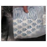 CPC Apatite Blue 100% Cotton Block Print Ruffle Sham Cover 12x20 inch, Handmade Boho Floral Pillowcase, Farmhouse Cottagecore Bedding, Soft Decorative Cushion Cover for Bedroom Decor