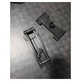 Kado Portable Monitor Stand Aluminum Alloy, Tablet Holder Phone Clamp for Display Phone, Wall Mount 3M Cubical Mount for Portable Monitor, Kitchen Cabinet Tablet Holder for iPad Surface Pro