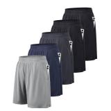 BALENNZ Athletic Shorts for Men with Pockets and Elastic Waistband Quick Dry Activewear, XX-Large