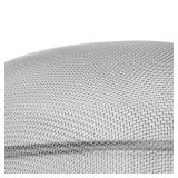 Winco Strainer with Single Fine Mesh, 8-Inch Diameter, Medium, Stainless Steel, Tan,Silver