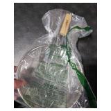 Winco Strainer with Single Fine Mesh, 8-Inch Diameter, Medium, Stainless Steel, Tan,Silver