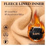 Buauty Fleece Lined Thermal Opaque Tights Womens Thick Winter Tights High Waist Tummy Control Warm Fashion Pantyhose(08BNL)