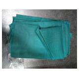 Simplebrand Hunter Green Sheer Curtains 84 Inches Long 2 Panels, Light Filtering Rod Pocket Solid Color Window Sheer Curtain Panels, Elegant Curtains & Drapes for Living Room, Bedroom, 42 W x 84 L