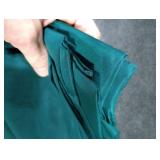 Simplebrand Hunter Green Sheer Curtains 84 Inches Long 2 Panels, Light Filtering Rod Pocket Solid Color Window Sheer Curtain Panels, Elegant Curtains & Drapes for Living Room, Bedroom, 42 W x 84 L