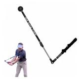 Golf Swing Trainer, Portable Collapsible Trainer, Improve Swing Posture, Golf Grip Trainer, Essential Swing Posture Corrector for Beginners (Right Hand Grip(Black))