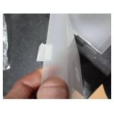 2-Pack AP5609551 8 x 7 Light Cover Compatible with Nutone, Broan, Kenmore (S97011813) Bathroom Vent Fan Light Made From Heavy Duty Plastic(Upgraded Version)