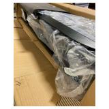 ECOTRIC 600LB Hitch Mount Motorcycle Carrier Transportation Racks Hitch Mount Rack Dirt Bike Hitch Truck Heavy Duty Steel Powder Coated Black w/Loading Ramp Tilt Stability Locking Device