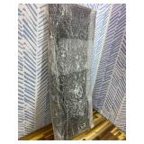 Christmas Fireplace Cardboard 35.5 x 31.5 x 8 Inch Fake Corrugated Fireplace with Fire Photo Accessories 3D Life Size Cardboard Cutout Standup for Christmas Party Background Decor(Black)