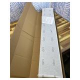 Mysflosy - Self Adhesive Vinyl Planks 36 Pack, 6" x 36" Natural Wood Floor, Waterproof for DIY Installation, 54 Sq Ft White Deck