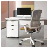 Retails for $116! HollyHOME 3 Drawers Filing Cabinet, Storage Cabinet for Home Office, for A4, Hanging File Folders