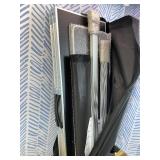 Retails for $146! REDCAMP Extra Long Portable Bar Table, Pop-Up Folding Mobile Bar Bartender Table for Events, Party, Camping, Tradeshow, Easy Setup, Black, 82"x33"x15"