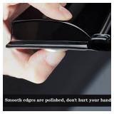 Sun Rain Guards Window Wind Deflector,4pcs Out-Channel Tape On Dark Smoke Vent Visor fit for 1999-2016 Ford F250/F350/F450 Super Duty Super/Extended cab Only 94522