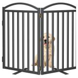 Malier Metal Freestanding Dog Gate, 32