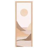 13x39 Frame Natural Woodgrain,Rustic 39x13 Picture Frame, Art Pic Hanging Poster Frame, 13 by 39 Gallery Family Concert Portrait Photo Frame Anniversary/Birthday/Wedding/Thank you/Christmas Gift