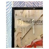 MCS Trendsetter 24x36 Poster Frame Black High-Gloss, Vertical & Horizontal Wall Hanging Large Picture Frame for Photos, Posters & Art Prints (2-Pack)