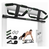 2024 Upgrade Multi-Grip Pull Up Bar with Smart Larger Hooks Technology - USA Original Patent