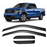 Rain Guards for 2004-2014 Ford F150, Window Vent Visors Shades Wind Deflectors for 04-14 F-150 SuperCab