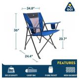 GCI Comfort Pro Recliner Chair - Wing Back, Wood or Metal Frame, Foam Seat, Casual Style, Indoor Use, Relaxing