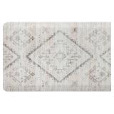 House of Noa Nama Standing Mat Anti-Fatigue Cushioned Kitchen & Office Floor Mat | Ergonomic Bounce-Back Foam Mat | Ula Calico | 22" x 36"