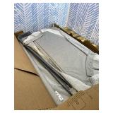 Cowiewie Bassinet Bedside Sleeper, Portable, Breathable, Adjustable Baby Bedside Bassinet for Peaceful Nights, Light Grey