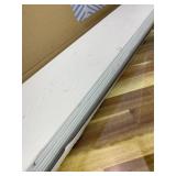 Luxdecor Wall Planks Real Wood Wall Panels Rustic Reclaimed Wall Paneling,Peel and Stick Barn Chamfer Wood Planks for Accent Walls,doorways 10 Sheets 12.4 Sq Ft/Box