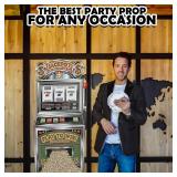 Slot Machine Cardboard Stand up (5 feet Tall) Casino Party Decor