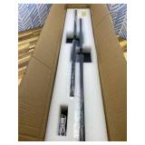 31.5 inch Battery Operated Wall Sconce Set Of 2, 10000mAh Rechargeable Wall Light With Remote Control, RGB Dimmable Wireless Sconces Wall Decor For Bedroom Living room Hallway, 360 Rotate, Black