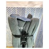 ATORPOK Camping Cot for Adults with Cushion and Pillow, Portable Folding Bed for Sleeping, Lightweight Tent cot with Carry Bag Supports 450 lbs (Grey)