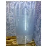 3Pcs Cylinder Pedestal Stands, Transparent Round Pedestal Display Plinth Pillars for Wedding Ceremony Birthday Parties Art Decor