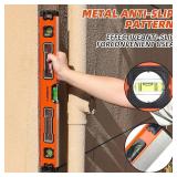 4-Piece Spirit Level Set