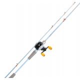 Fishing Baitcaster Rod Combo, 24Ton Graphite Blanks 2-Piece Casting Rod with 7.1:1 Baitcasting Reel- 7