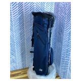 Lightweight Golf Stand Bag with 5 Way Full-Length Dividers Multi-Function 6 Pockets and Funny Detachable Pocket Patch Golf Bags for Men and Women