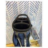 Lightweight Golf Stand Bag with 5 Way Full-Length Dividers Multi-Function 6 Pockets and Funny Detachable Pocket Patch Golf Bags for Men and Women