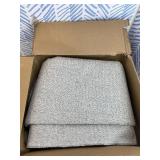 10x14 Rugs for Living Room, Large Modern Abstract Area Rug Washable Soft Faux Wool Black Rug, Anti-Skid Non-Shedding Floor Carpet for Bedroom Dining Room Home Office Decor