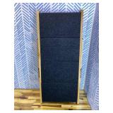 BRIKY 2-in-1 Dog Stairs/Ramp with 4 Steps, Foldable Dog Stairs for High Beds Cars Couch, Durable Wooden Pet Stairs for Small Medium Large Dogs, No Assembly Required