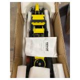 VEVOR Floor Jack, 2.5 Ton Low Profile Floor Jack Heavy-Duty Steel Racing, with Single Piston Lift Pump, Lifting Range 3.35"-14.96"