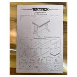 TEAKMAMA Puzzle Table 27.6" Tall 1500 Piece Puzzle Board with Drawers, 34.2" x 26.3" Adjustable 5-Tilting-Angle Jigsaw Table with Legs, Jigsaw Board for Adults, Nature