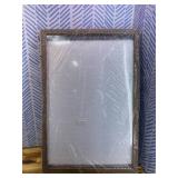 HBCY Creations 24x36 Rustic Brown Jersey Display Case - Solid Wood with Acrylic Window - Anti-Theft Lock with 2 Keys - for All Types of Jerseys