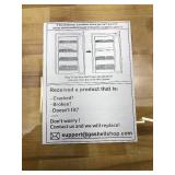 Retails for $119! Wire Shelf Covers, Bamboo Wire Rack Covers for Pantry, Closet (5pcs, 30" W x 16" D)