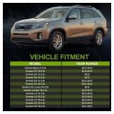 AUTOSAVER88 Radiator Compatible with 2010-2018 Hyundai Santa Fe 2013-2019 Santa Fe XL 2011-2015 Kia Sorento 2.4L 3.3L 3.5L