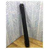 96 Inch Wide Reinforced Retractable Baby Gate with Support Rods, Extra Long Dog Gate Retractable Gate Outdoor Gates for Decks, Prevent Crawling Under Extra Long Baby Gates for Large Openings, Black