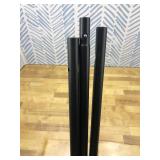 MAYOLIAH 4 Panel Folding Privacy Screen, 6.7 ft. Wide Partition Room Divider Portable Office Walls Dividers Room Separator, Grey