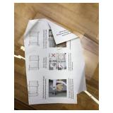 Fairy Baby Baby Gate for Doorways Stairs Hallway 34-38.5 Inch Wide, Walk Through Child Gates with Pressure Mounted Extention Kit, Indoor Safety Child Gates for Kids or Pets