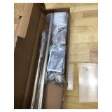 Ivilon Drapery Window Curtain Rod - End Cap Style Design 1 Inch Pole. 72 to 144 Inch Color Warm Gold