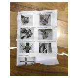 Saker Drywall Cutting Tool Foldable: Drywall Cutter for Wall,Build,Decoration - Gypsum Board Cutting with 19 Wheels (Orange)