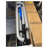 Retails for $120! Trekassy 60" Large Platform Saucer Swing with Frame for Kids Outdoor, 440lbs Swing Set with Heavy Duty Metal Swing Stand for Backyard, Outdoor Kids Play Equipment (Blue)