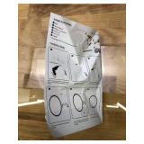 Retails for $108! 24 Inch LED Round Backlit Mirror, Fashion Bathroom Decor Vanity Mirror with 3000K/4000K/6000K Adjustable, Anti-Fog, Smart Touch Button, Stepless Dimmable Lighted Makeup Mirror