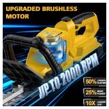 Electric Hedge Trimmer Cordless Compatible with DEWALT 20V MAX Battery, 20-Inch Cordless Hedge Trimmer, Brushless Bush Trimmer, 2/3