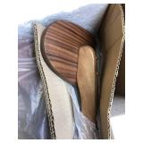 Retails for $180! Christopher Knight Home Frances Mid-Century Modern Dining Chairs (Set of 2), 100% Polyester and Rubber Wood, Dark Gray, Walnut